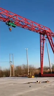 Dlk однобалочный козловой кран ферменного типа от китайского кранового завода